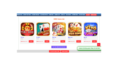 Khám phá thế giới game slot siêu hấp dẫn tại nhà cái uy tín 6686.cash